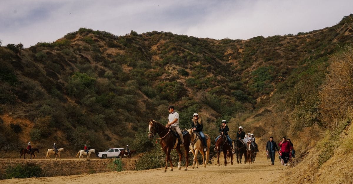 Scenic Mountain Trail Ride